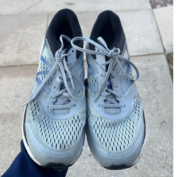 New Balance Men's 840 V4‎ Athletic Running Shoes Size 12.5 Gray Blue - Picture 12 of 13